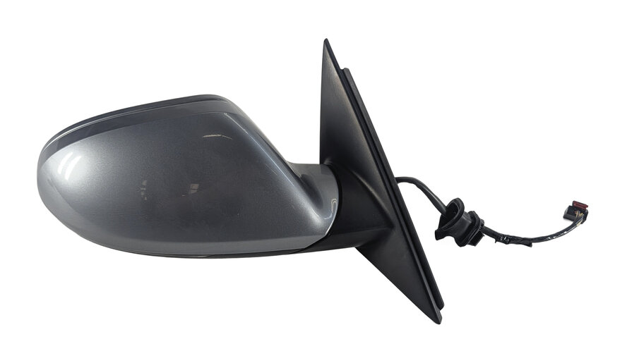Thumbnail 6: 2012-2013 AUDI A6 (C7) RIGHT PASSENGER HEATED MEMORY AUTODIM DOOR MIRROR (Gray)