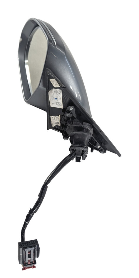 Thumbnail 4: 2012-2013 AUDI A6 (C7 4G) LEFT DRIVER HEATED MEMORY AUTODIM DOOR MIRROR (Gray)