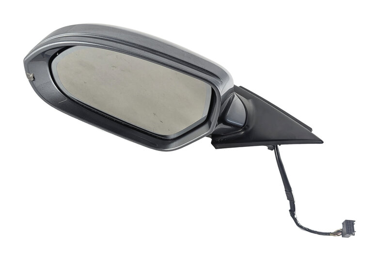 Thumbnail 5: 2012-2013 AUDI A6 (C7 4G) LEFT DRIVER HEATED MEMORY AUTODIM DOOR MIRROR (Gray)