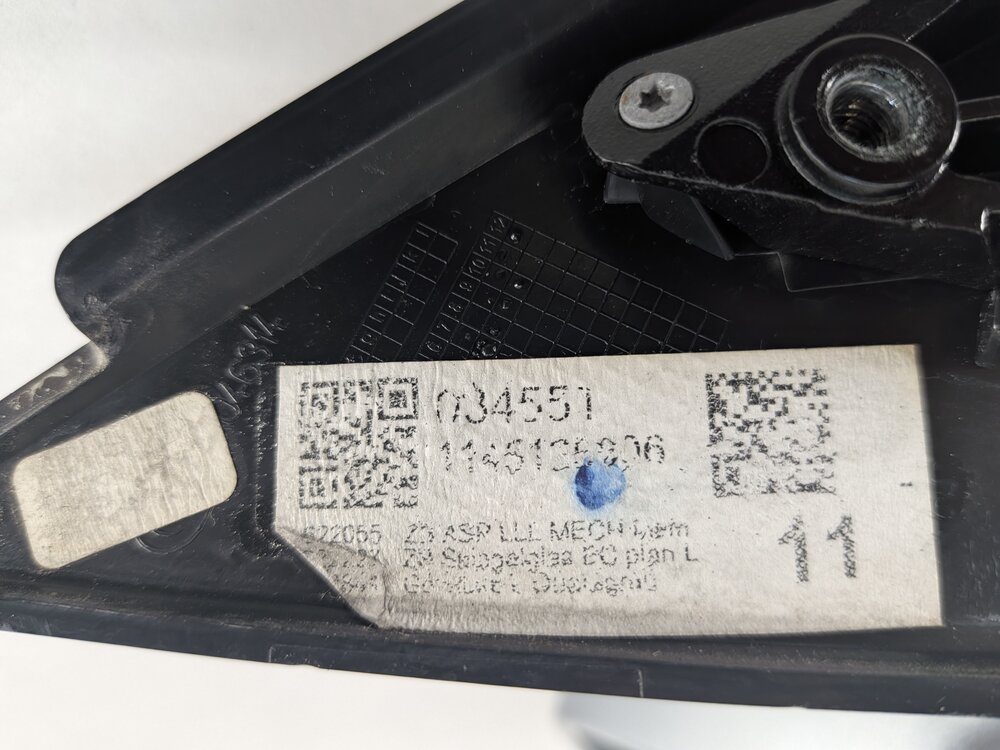 Thumbnail 8: 2012-2013 AUDI A6 (C7 4G) LEFT DRIVER HEATED MEMORY AUTODIM DOOR MIRROR (Gray)