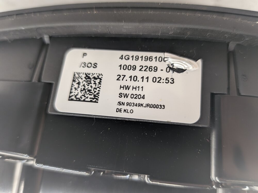 Thumbnail 12: 12-15 AUDI A6 S6 A7 S7 RS7 (C7 4G8) STEREO PHONE NAVIGATION MMI CONTROL SWITCH