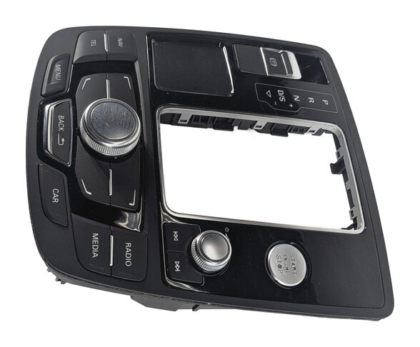 Thumbnail 4: 12-15 AUDI A6 S6 A7 S7 RS7 (C7 4G8) STEREO PHONE NAVIGATION MMI CONTROL SWITCH