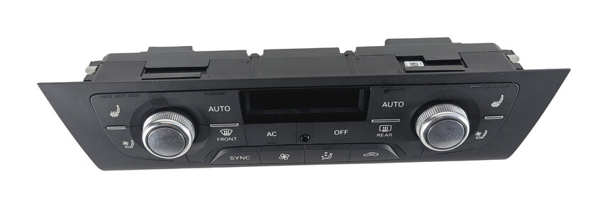 Thumbnail 3: 2012-2017 AUDI A6 S6 A7 S7 (C7 4G8) FRONT HEATER A/C TEMPERATURE CONTROL PANEL