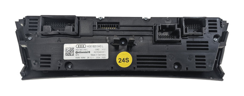 Thumbnail 7: 2012-2017 AUDI A6 S6 A7 S7 (C7 4G8) FRONT HEATER A/C TEMPERATURE CONTROL PANEL