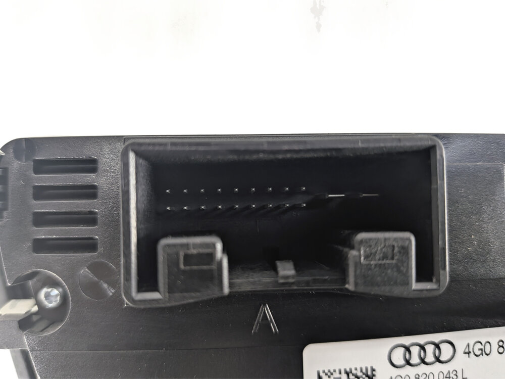 Thumbnail 9: 2012-2017 AUDI A6 S6 A7 S7 (C7 4G8) FRONT HEATER A/C TEMPERATURE CONTROL PANEL