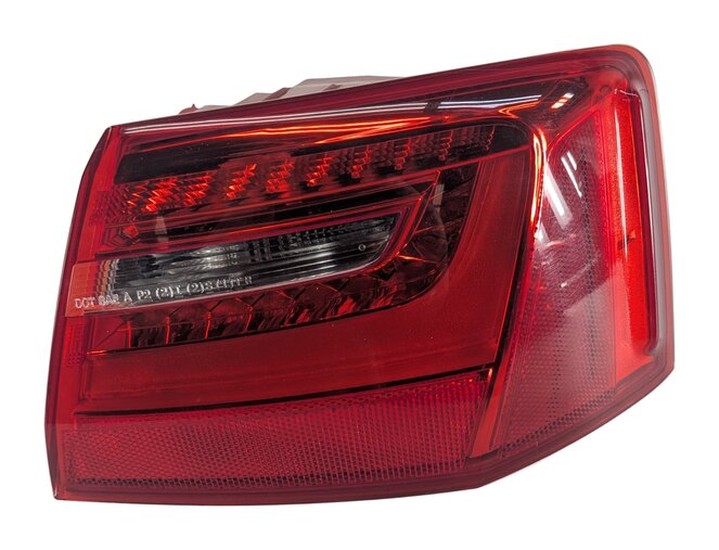 Thumbnail 2: 2012-2015 AUDI A6 S6 (C7) RIGHT PASSENGER OUTER TAILLIGHT BRAKE LIGHT LAMP (LED)