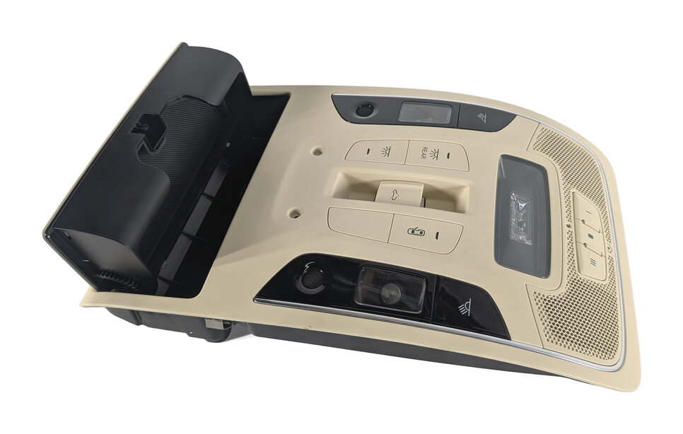 Thumbnail 6: 2012-2018 AUDI A6 (C7) FRONT DOMELIGHT MAP READING DOME LIGHT LAMP (Beige)