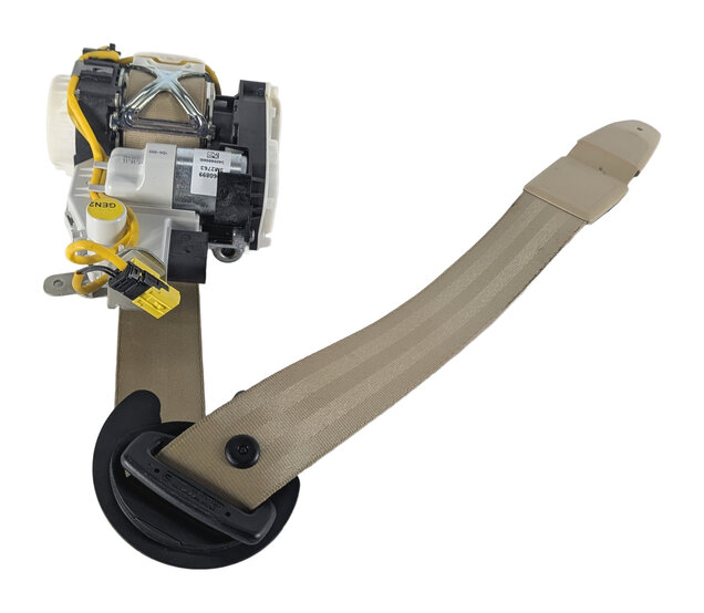 Thumbnail 2: 2012-2017 AUDI A6 S6 (C7) RIGHT FRONT PASSENGER SEATBELT RETRACTOR (Beige)
