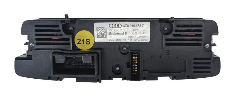 Thumbnail 7: 12-15 AUDI A6 A7 S6 S7 C7 4G8 REAR HEATER AC TEMPERATURE CLIMATE CONTROL PANEL