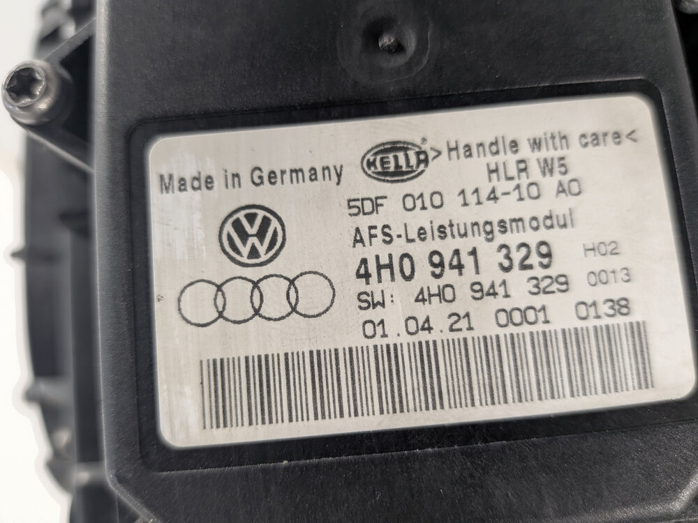 Thumbnail 9: 2012-2015 AUDI A6 C7 4G FRONT RIGHT PASSENGER ADAPTIVE XENON HID HEADLIGHT LAMP