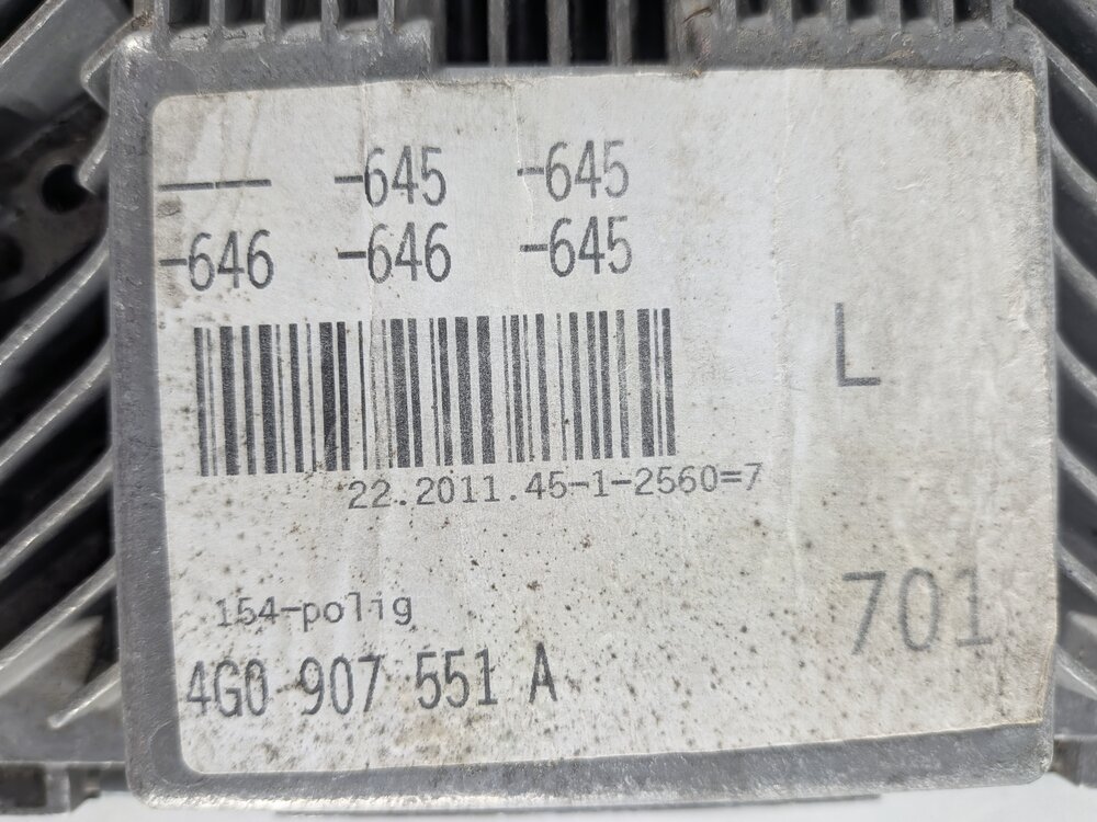 Thumbnail 11: 2012 AUDI A6 A7 C7 3.0L CGXB SUPERCHARGED ENGINE CONTROL MODULE BRAIN ECM ECU
