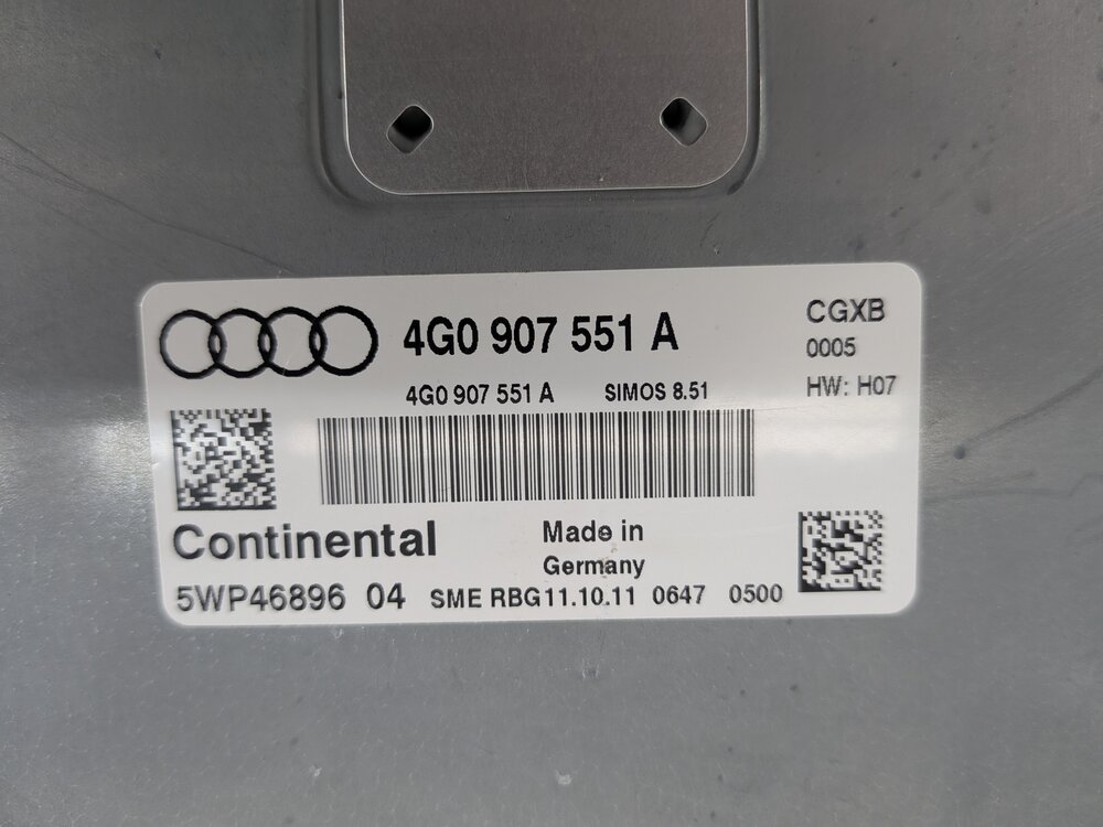 Thumbnail 9: 2012 AUDI A6 A7 C7 3.0L CGXB SUPERCHARGED ENGINE CONTROL MODULE BRAIN ECM ECU