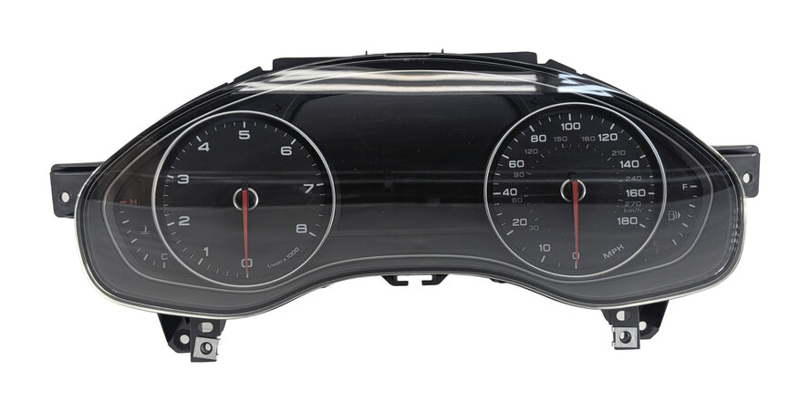 Thumbnail 3: 2012-2013 AUDI A6 (C7 4G) DASH MPH SPEEDOMETER INSTRUMENT GAUGE CLUSTER (103k)