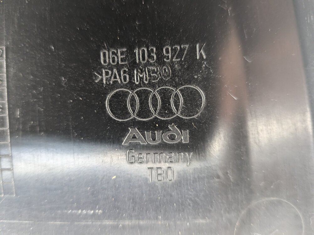 Thumbnail 8: 09-16 AUDI A6 A7 A8 Q5 Q7 S5 SQ5 3.0L SUPERCHARGED ENGINE COVER TRIM (FRONT)