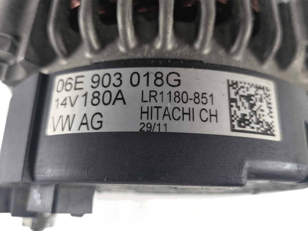 Thumbnail 9: 2012-2015 AUDI A6 A7 (C7) 3.0L SUPERCHARGED ENGINE 180 AMP ALTERNATOR