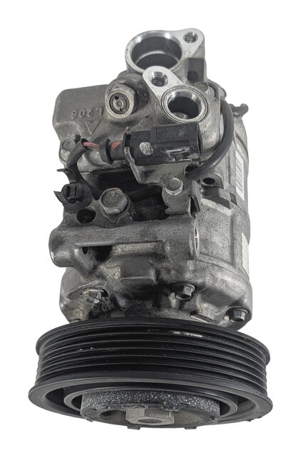 Thumbnail 3: 2012-2015 AUDI A6 A7 (C7 4G8) 3.0L SUPERCHARGED ENGINE A/C AIR COMPRESSOR PUMP