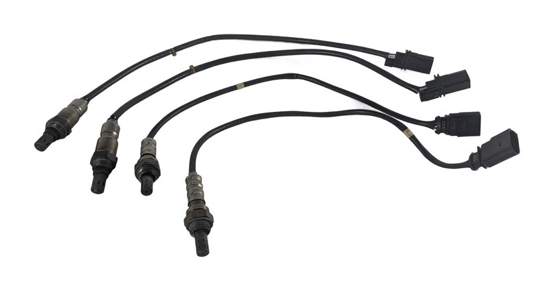 2012 AUDI A6 (C7 4G) 3.0L (CGXB) ENGINE EXHAUST OXYGEN O2 LAMBDA SENSOR SET/4