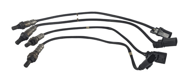 Thumbnail 2: 2012 AUDI A6 (C7 4G) 3.0L (CGXB) ENGINE EXHAUST OXYGEN O2 LAMBDA SENSOR SET/4