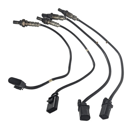 Thumbnail 4: 2012 AUDI A6 (C7 4G) 3.0L (CGXB) ENGINE EXHAUST OXYGEN O2 LAMBDA SENSOR SET/4