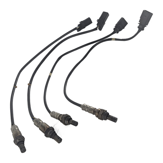 Thumbnail 5: 2012 AUDI A6 (C7 4G) 3.0L (CGXB) ENGINE EXHAUST OXYGEN O2 LAMBDA SENSOR SET/4
