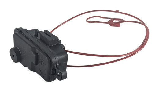Thumbnail 2: 2012 AUDI A6 (C7 4G) FUEL GAS DOOR LID LOCK ACTUATOR w/ EMERGENCY RELEASE CABLE
