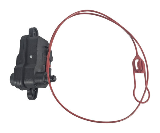 Thumbnail 7: 2012 AUDI A6 (C7 4G) FUEL GAS DOOR LID LOCK ACTUATOR w/ EMERGENCY RELEASE CABLE