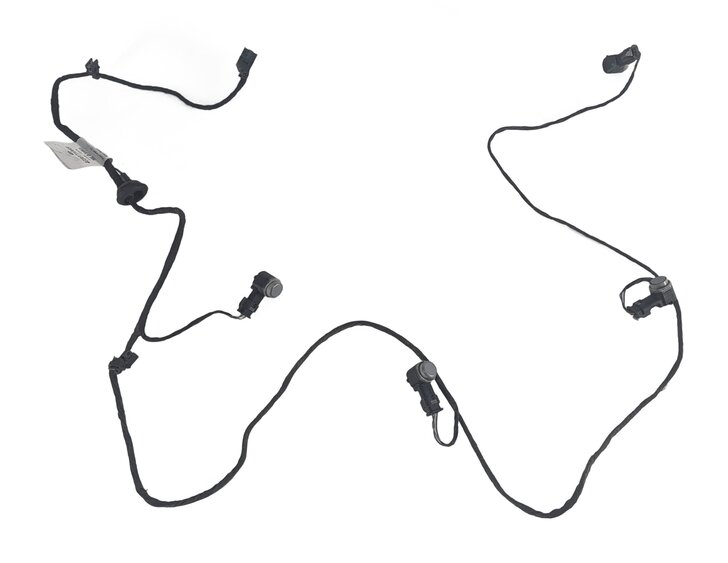 Thumbnail 3: 2012 AUDI A6 (C7 4G) REAR PARK ASSIST PDC SENSOR SET/4 w/ WIRE HARNESS (Gray)