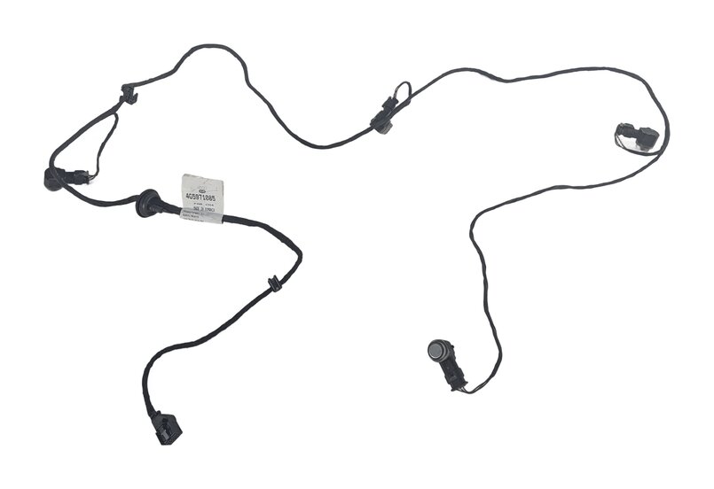 Thumbnail 6: 2012 AUDI A6 (C7 4G) REAR PARK ASSIST PDC SENSOR SET/4 w/ WIRE HARNESS (Gray)