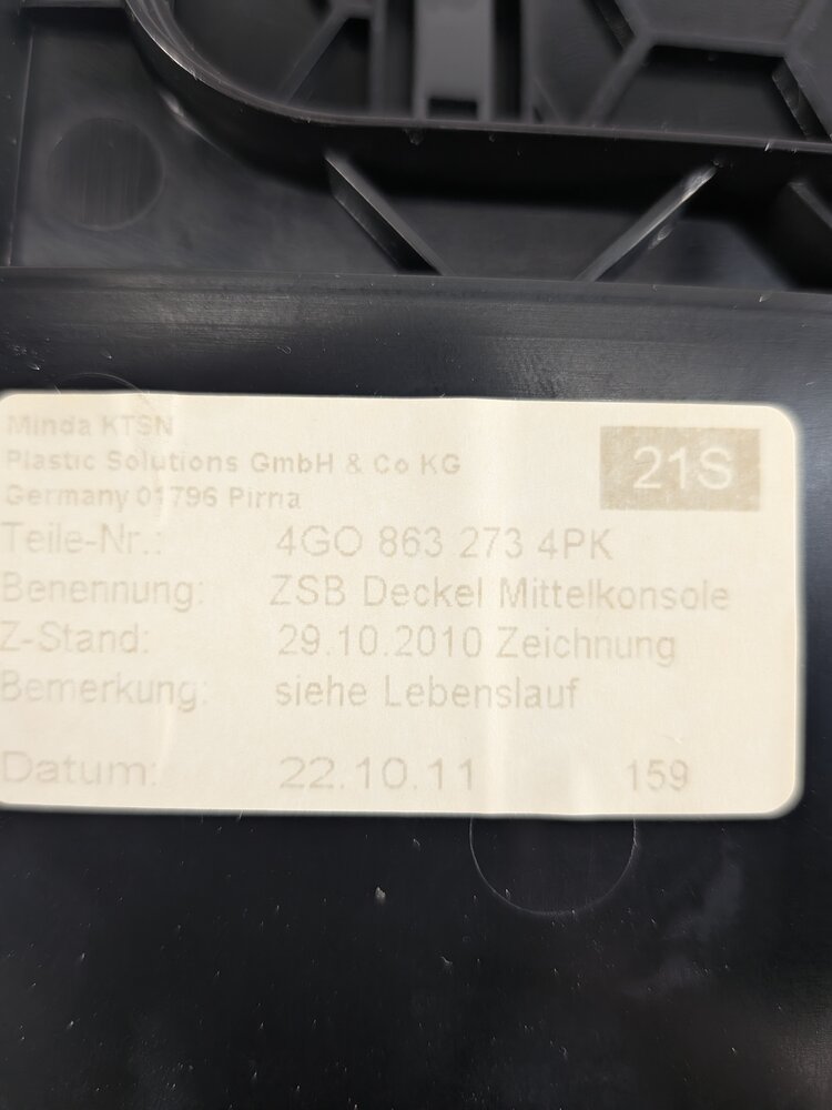 Thumbnail 24: 2012 AUDI A6 (C7 4G) INTERIOR DOOR DASH CENTER CONSOLE COVER TRIM SET/8 (Walnut)
