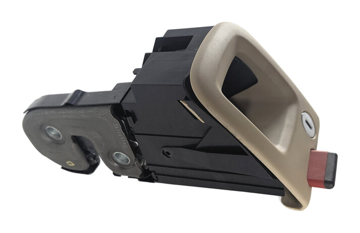 Thumbnail 5: 2012 AUDI A6 (C7 4G) REAR LEFT SEAT BACK RELEASE LATCH HANDLE w/ LOCK (Beige)