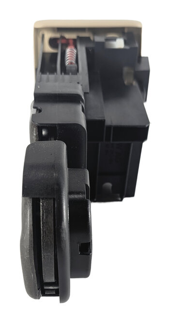 Thumbnail 6: 2012 AUDI A6 (C7 4G) REAR LEFT SEAT BACK RELEASE LATCH HANDLE w/ LOCK (Beige)