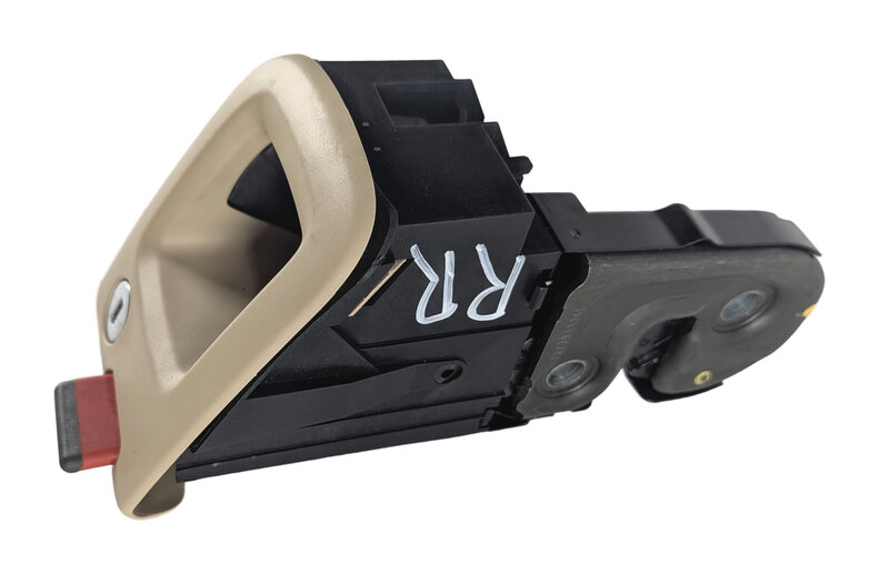 Thumbnail 4: 2012 AUDI A6 (C7 4G) REAR RIGHT SEAT BACK RELEASE LATCH HANDLE w/ LOCK (Beige)