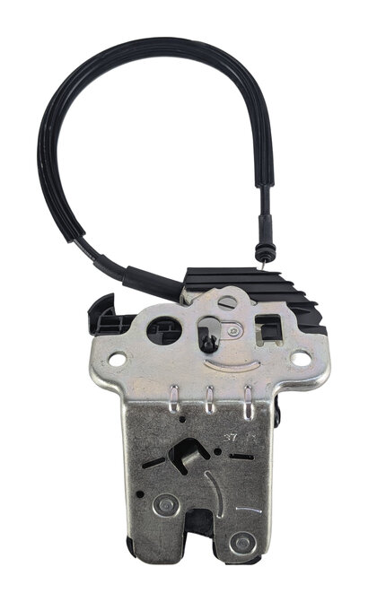 Thumbnail 3: 2012 AUDI A6 (C7 4G) REAR TRUNK DECK LID LOCK LATCH ACTUATOR w/ RELEASE CABLE