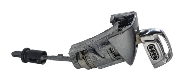 Thumbnail 5: 2012 AUDI A6 (C7 4G) FRONT LEFT DRIVER DOOR LOCK CYLINDER TUMBLER BARREL w/ KEY