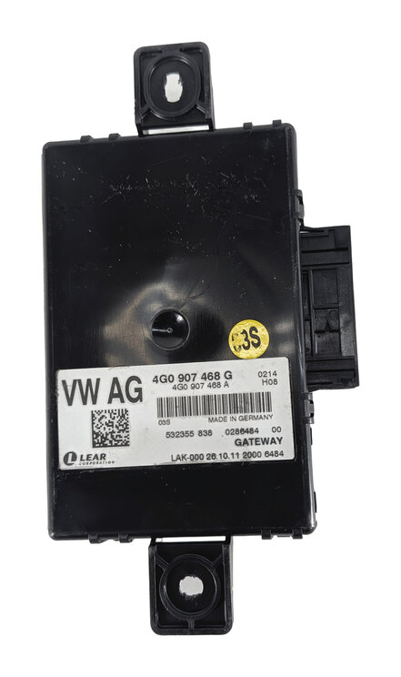 Thumbnail 6: 2012 AUDI A6 (C7 4G) DATA BUS CAN GATEWAY DIAGNOSTIC INTERFACE CONTROL MODULE