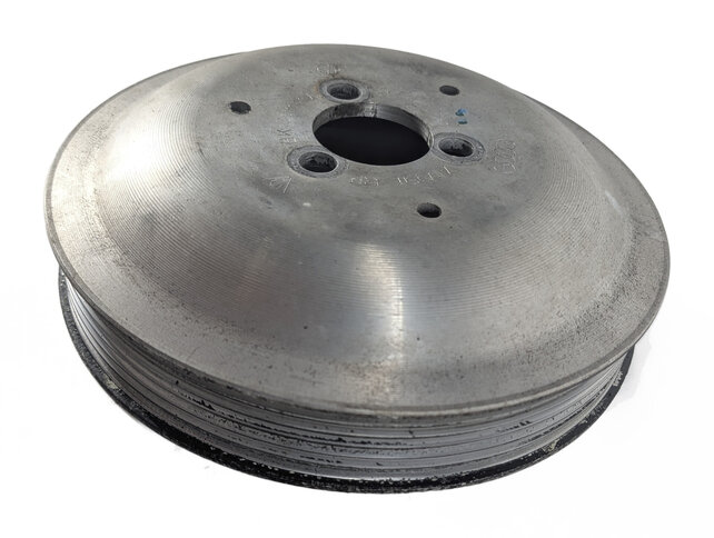 Thumbnail 3: 2012 AUDI A6 (C7 4G) 3.0L (CGXB) ENGINE WATER COOLANT PUMP DRIVE BELT PULLEY