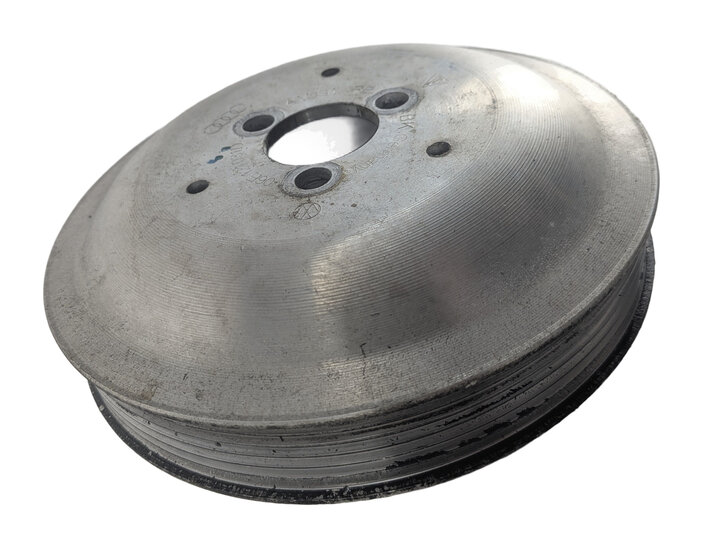Thumbnail 4: 2012 AUDI A6 (C7 4G) 3.0L (CGXB) ENGINE WATER COOLANT PUMP DRIVE BELT PULLEY