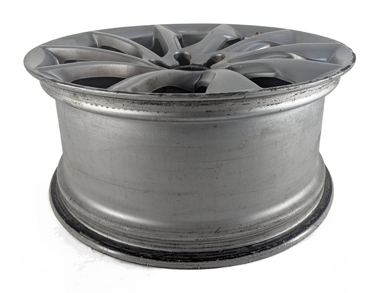 Thumbnail 3: 2015-2018 AUDI A5 QUATTRO B8 8T 19x8.5 10-SPOKE OEM ALLOY WHEEL RIM 8T0601025BR