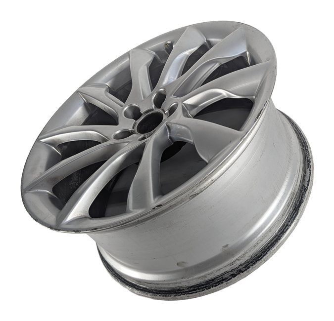 Thumbnail 4: 2015-2018 AUDI A5 QUATTRO B8 8T 19x8.5 10-SPOKE OEM ALLOY WHEEL RIM 8T0601025BR