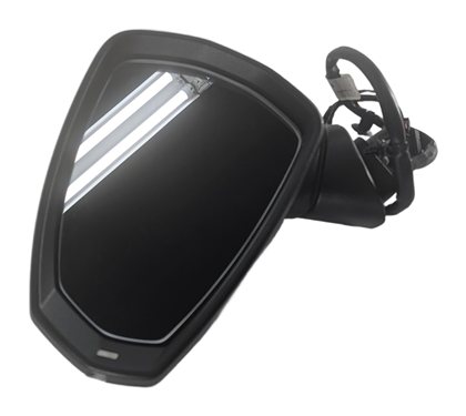 15-20 AUDI A3 S3 (8V) LEFT DRIVER DOOR MIRROR HEATED BLIND SPOT SIGNAL (White)