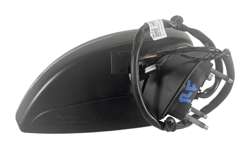 Thumbnail 7: 15-19 AUDI A3 S3 8V RIGHT PASSENGER DOOR MIRROR HEATED BLIND SPOT SIGNAL (White)
