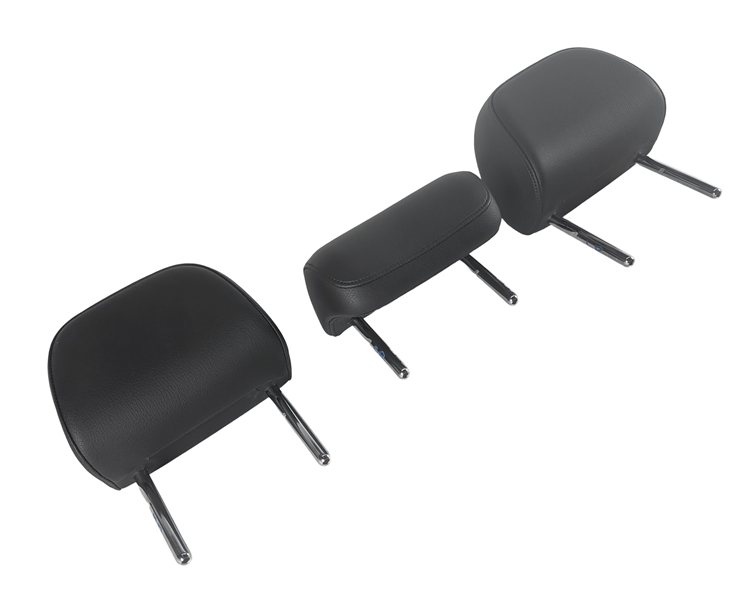 2015-2020 AUDI A3 (8V) REAR SEAT LEFT CENTER & RIGHT HEADREST SET-3 (Black)