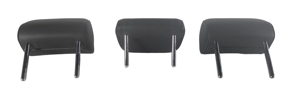 Thumbnail 7: 2015-2020 AUDI A3 (8V) REAR SEAT LEFT CENTER & RIGHT HEADREST SET-3 (Black)