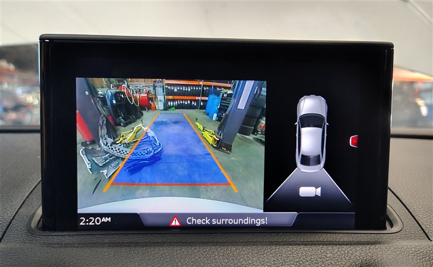 Thumbnail 2: 2015-2019 AUDI A3 S3 RS3 (8V 8Y) REARVIEW REVERSE BACKUP TRUNK CAMERA w/ HANDLE