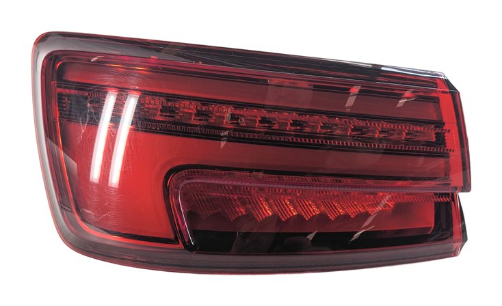 Thumbnail 3: 17-19 AUDI A3 (8V) REAR LEFT OUTER QUARTER PANEL LED TAILLIGHT TAIL LIGHT LAMP