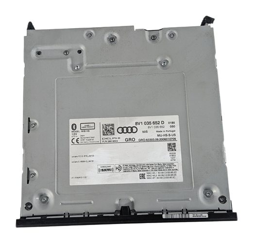 Thumbnail 5: 2019-2020 AUDI A3 S3 (8V) MMI RADIO RECEIVER MAIN UNIT w/ CD DVD PLAYER MODULE