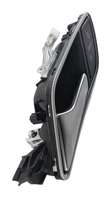 Thumbnail 4: 15-20 AUDI A3 S3 (8V) FRONT LEFT DRIVER INTERIOR DOOR HANDLE w/ LOCK SWITCH