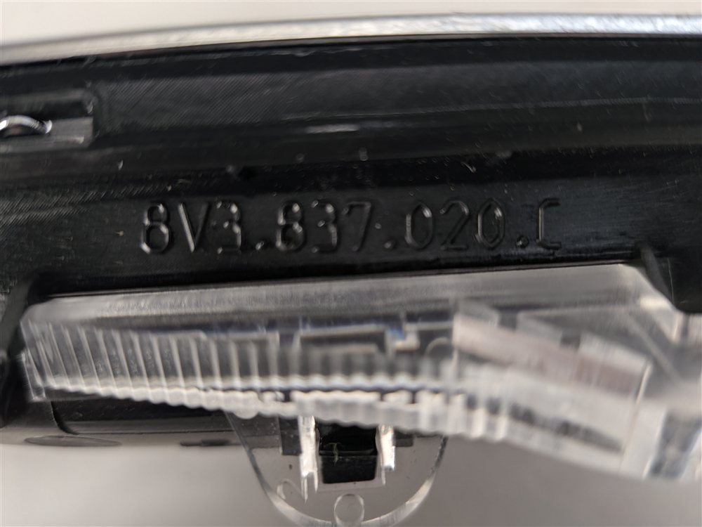 Thumbnail 10: 15-20 AUDI A3 S3 (8V) REAR RIGHT INTERIOR DOOR HANDLE w/ LOCK SWITCH BUTTON