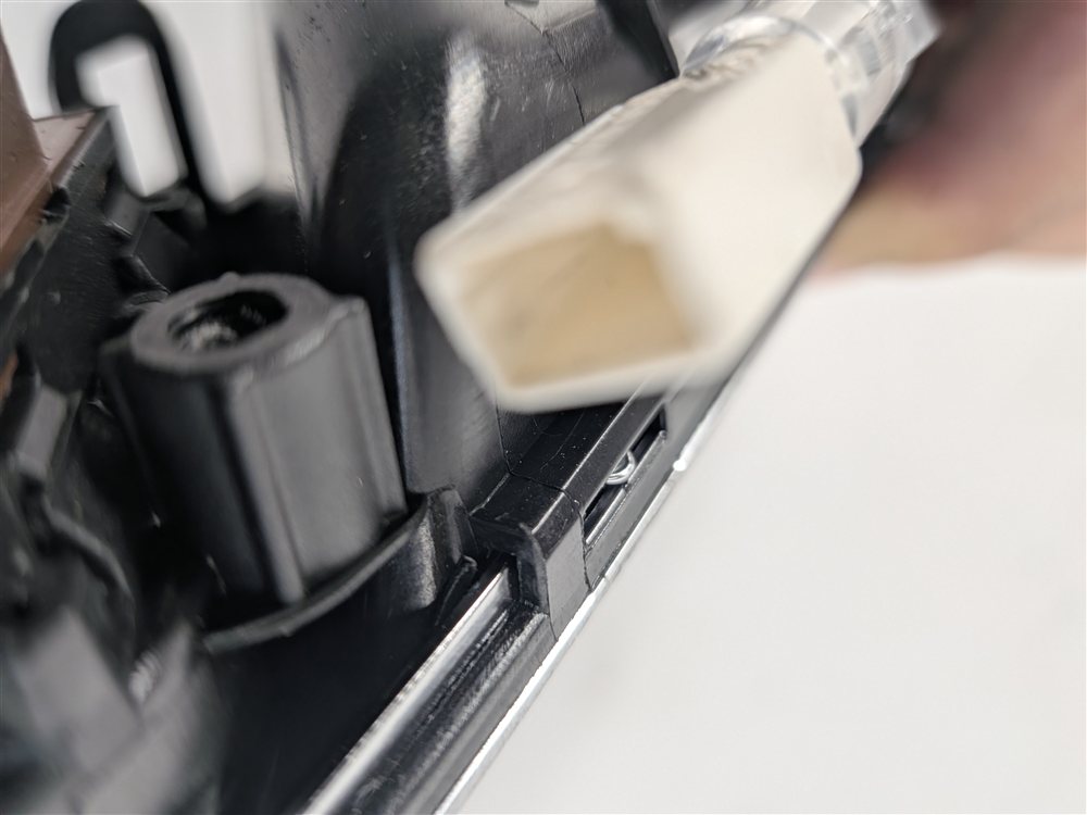 Thumbnail 12: 15-20 AUDI A3 S3 (8V) REAR RIGHT INTERIOR DOOR HANDLE w/ LOCK SWITCH BUTTON
