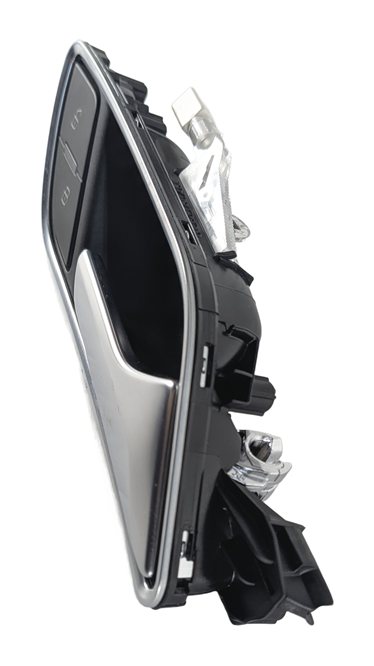 Thumbnail 3: 15-20 AUDI A3 S3 (8V) REAR RIGHT INTERIOR DOOR HANDLE w/ LOCK SWITCH BUTTON